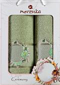 Набор полотенец Merzuka Ceremony 50x90/70x140 11776 (зеленый)