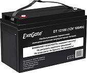 Аккумулятор для ИБП ExeGate DT 12100 (12В, 100 А·ч)