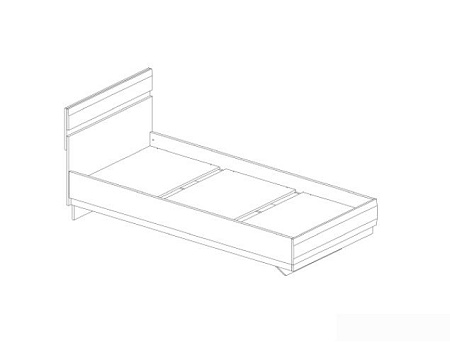 Кровать Анрэкс Linate 90x200 TYP 90