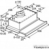 Кухонная вытяжка Bosch DHI645FTR