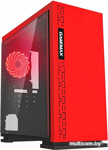 Корпус GameMax H605 Expedition (красный)