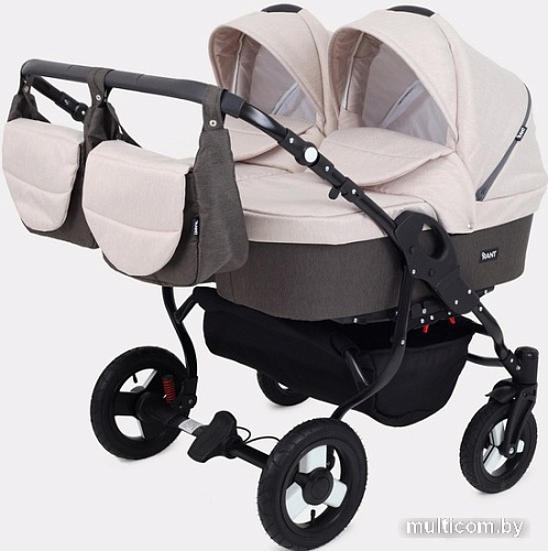 Универсальная коляска Rant Dream Duo (2 в 1, 05 коричневый/бежевый)