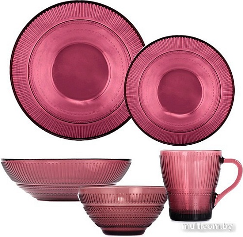Набор тарелок Luminarc Луиз Лилак O0312