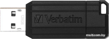 USB Flash Verbatim PinStripe 128GB (черный)