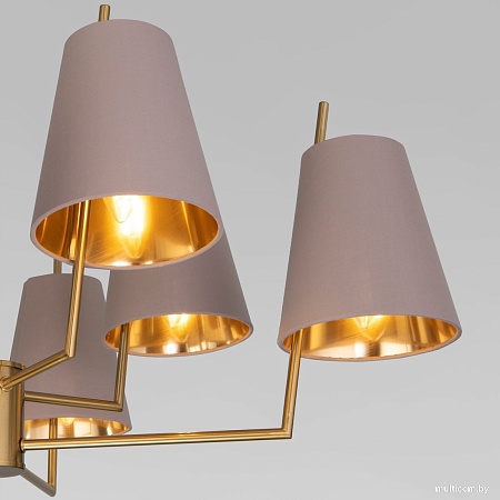 Подвесная люстра Евросвет 60173/8 (латунь)