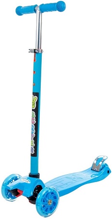 Двухколесный детский самокат Полесье 0072 94452 (голубой)