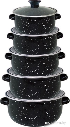 Кастрюля Sundays Home Эмалированные (5 шт, 0.6 мм)