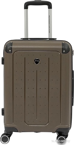 Чемодан-спиннер Francesco Molinary 197-PP1906/2-20BRW (коричневый)