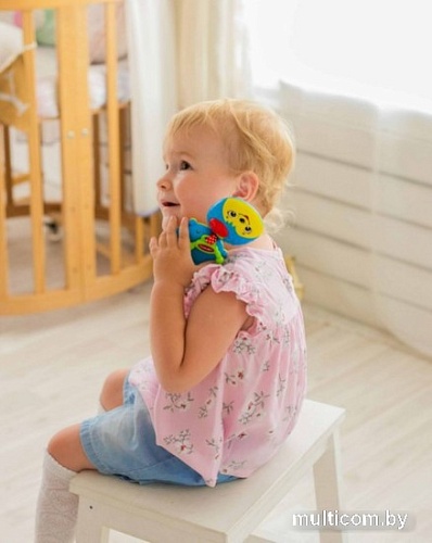 Развивающая игрушка Азбукварик Телефончик Ежик Крошка 2694