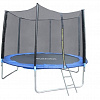 Батут GetActive Jump 10ft-305 см 10464F2Y-L складной лестница, сетка (синий)