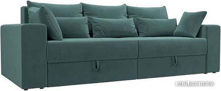 Диван Mebelico Майами 128 114687 (велюр, бирюзовый)