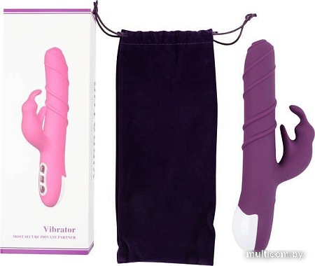 Вибратор Calviano Rabbit (фиолетовый)