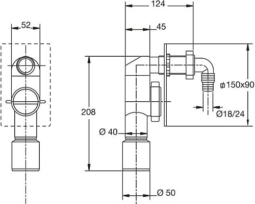 Сифон Bonomini 3200EC50B9