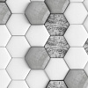 Фотообои ФабрикаФресок Шестиугольники 645270 (500x270)