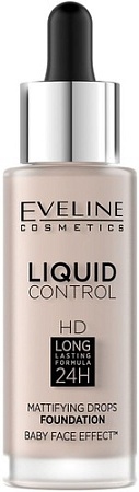 Тональная основа Eveline Cosmetics Liquid Control 005