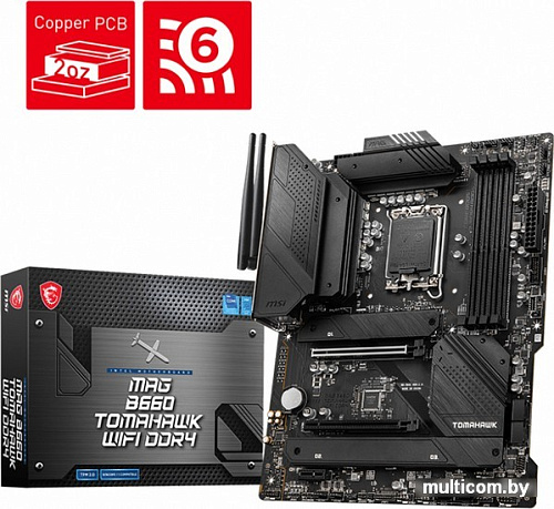 Материнская плата MSI MAG B660 Tomahawk WiFi DDR4
