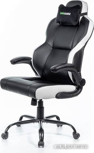 Кресло VMM Game Unit Fabric XD-A-BKWE (черный/белый)
