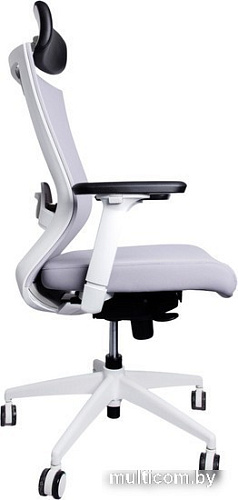Кресло Chair Meister Art line (белая крестовина, серый)