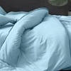 Постельное белье Luxor № Голубой (N) 1.5 (поплин гл/кр)