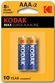 Батарейка Kodak Max K3A-2 LR03 BL-2 30952874 2 шт