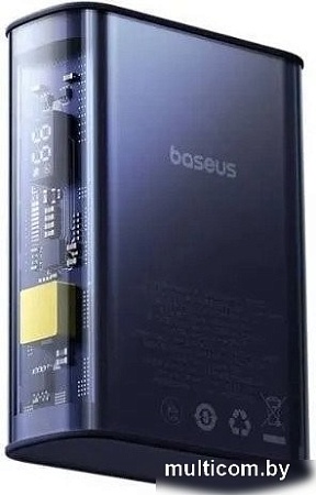 Внешний аккумулятор Baseus Explorer Series Digital Display Fast Charge 22.5W 10000mAh (синий)