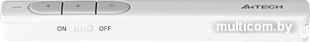 Пульт ДУ A4Tech Wireless Laser Pen LP15 (белый)