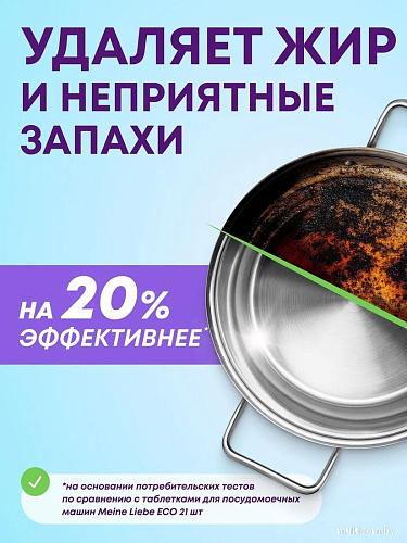 Таблетки для посудомоечной машины Meine Liebe All in 1 (100 шт+3 шт)