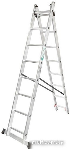 Лестница-стремянка ForceKraft BL-E211 (2x11 ступеней)