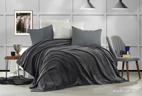 Плед Karven Super Soft Melinda 1.5 160x220 Р 941 (антрацит)