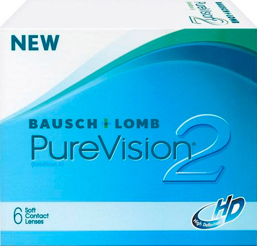 Контактные линзы Bausch & Lomb Pure Vision 2 HD -1.5 дптр 8.6 мм