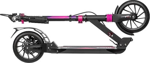 Двухколесный подростковый самокат Ricos Illusion S400H (фиолетовый)