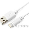Кабель Cablexpert USB Type-A - Lightning CC-USB-AP2MWP (1 м, белый)