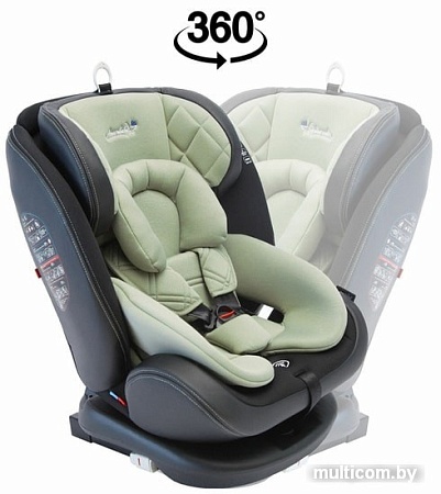 Детское автокресло Amarobaby Isofix ST-3 AMARO-2003-Hk (хаки)