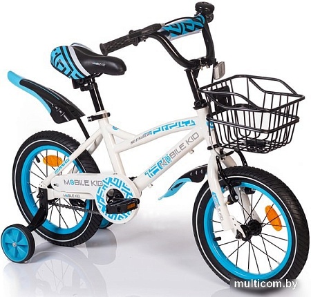 Mobile Kid Slender 14 (белый/голубой)
