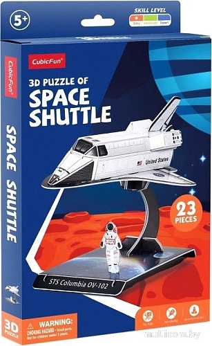 Конструктор CubicFun Космический шатл E1626h (23 эл)