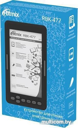 Электронная книга Ritmix RBK-477