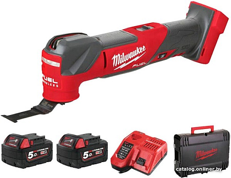 Мультифункциональная шлифмашина Milwaukee M18 Fuel FMT-502X 4933478492 (с 2-мя АКБ, кейс)