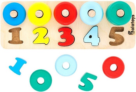 Пирамидка Alatoys Счеты ПСЧ3005