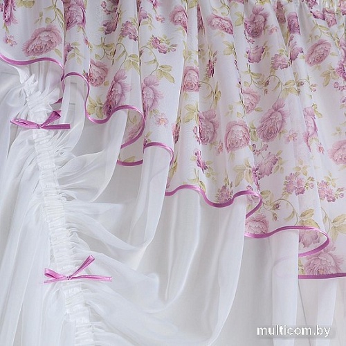 Тюль Nivasan Джульетта-2п DGc.P-2 (сиреневый)