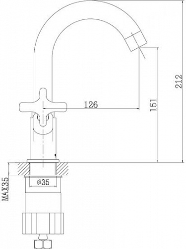 Смеситель Rossinka Silvermix RS39-62U