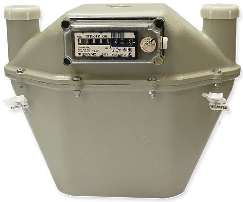 Счетчик газа БелОМО СГД-3Т-2И-1 G6 (левый)