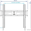 Кронштейн Kromax FLAT-3 NEW (черный)