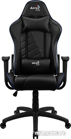 Кресло AeroCool AC110 AIR (черный/синий)