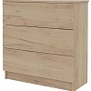Комод Горизонт Нео 760 3 ящика (дуб золотой крафт)
