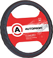 Оплетка на руль Autoprofi AP-1070 BK/BK (M) (черный)