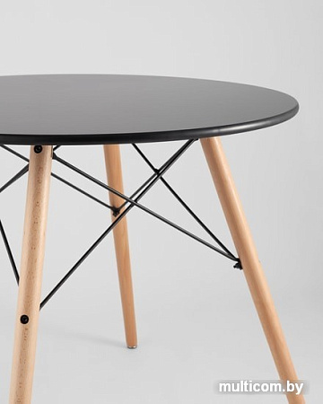 Кухонный стол Stool Group DSW D80 (черный)
