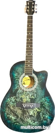 Акустическая гитара Jinyin JYPG-E122C