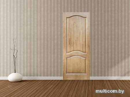 Межкомнатная дверь ПМЦ ДГ 7 60x200 (светлый лак)