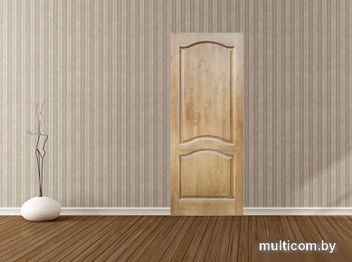 Межкомнатная дверь ПМЦ ДГ 7 60x200 (светлый лак)