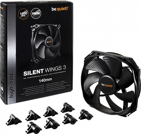 Кулер для корпуса be quiet! Silent Wings 3 140mm PWM